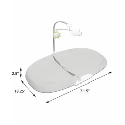 Skip Hop Nursery Style Wipe-Clean Changing Pad, Oat