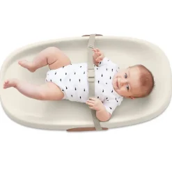 Skip Hop Nursery Style Wipe-Clean Changing Pad, Oat