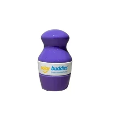 Solar Buddies - Aplicador de esponja roll-on recarregável para crianças, adultos, famílias, roxo