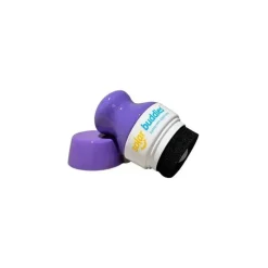 Solar Buddies - Aplicador de esponja roll-on recarregável para crianças, adultos, famílias, roxo