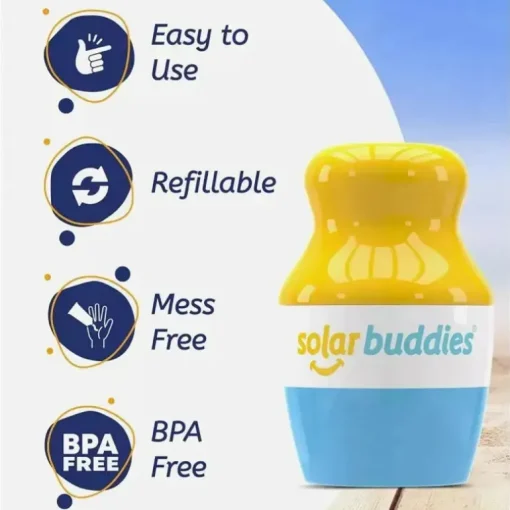 Solar Buddies - Aplicador de protetor solar Solar Buddies, azul