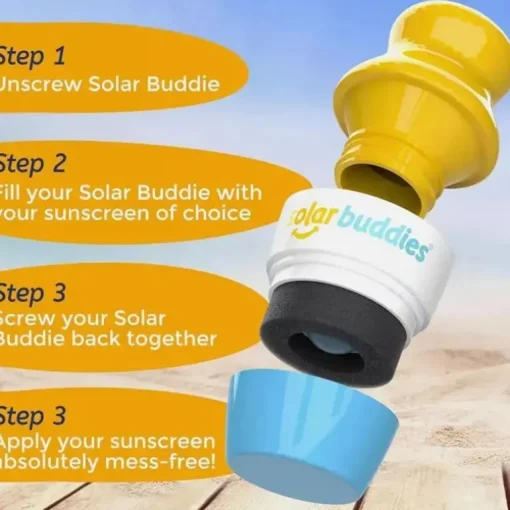 Solar Buddies - Aplicador de protetor solar Solar Buddies, azul