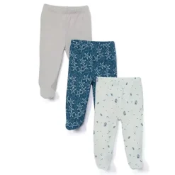 Spasilk - Calça com 3 pés, Navy Ocean