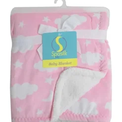 Spasilk - Manta Velo Velboa, Rosa Celestial