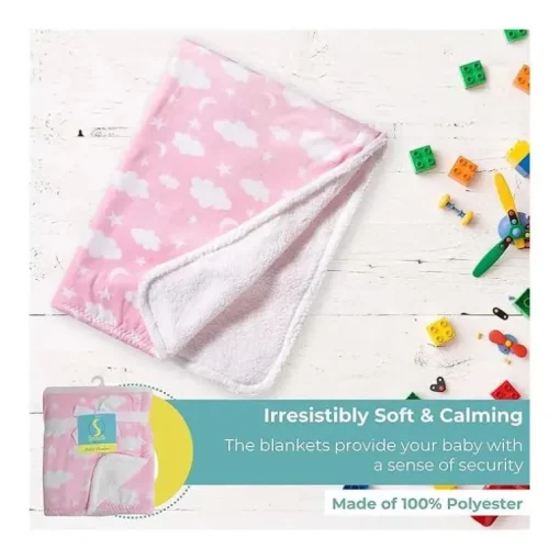 Spasilk - Manta Velo Velboa, Rosa Celestial
