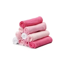 Spasilk - Pacote com 10 Toalhinhas Rosa