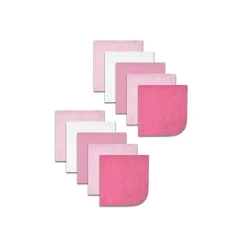 Spasilk - Pacote com 10 Toalhinhas Rosa