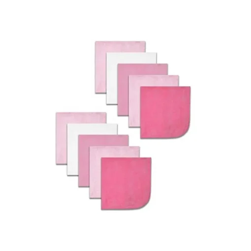Spasilk - Pacote com 10 Toalhinhas Rosa