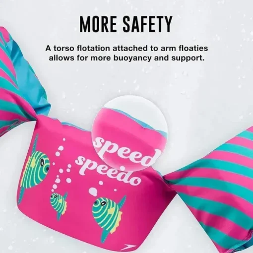 Speedo - Estrela de natação infantil, azul elétrico