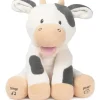 Spin Master - Baby GUND Buttermilk the Cow Pelúcia Animada, Animal Cantante, 12"