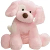 Spin Master - Baby GUND Spunky Barking Puppy Brinquedo de som de animal de pelúcia com sons, rosa, 8 ”