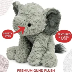 Spin Master - Coleção Cozys Coelhinho de Pelúcia Macio, Elefante