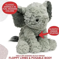 Spin Master - Coleção Cozys Coelhinho de Pelúcia Macio, Elefante