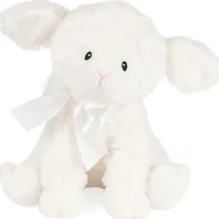 Spin Master - GUND Baby Lena Lamb Keywind Musical Plush, para bebês de 10 meses ou mais, branco, 10 ”