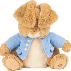 Spin Master - GUND Beatrix Potter Peter Rabbit Peek-a-Ears Pelúcia Animada, Coelho Interativo, 11"