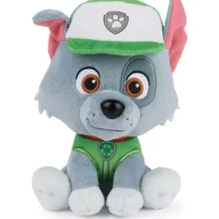 Spin Master - GUND Oficial PAW Patrol Rocky em brinquedo de pelúcia uniforme de reciclagem exclusivo, bicho de pelúcia para maiores de 1 ano, 6 anos