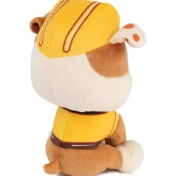 Spin Master - GUND Oficial PAW Patrol Rubble em brinquedo de pelúcia uniforme de construção exclusivo, bicho de pelúcia para idades 1+, 6