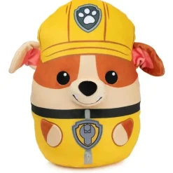 Spin Master - GUND PAW Patrol Rubble Squish Plush, Squishy Stuffed Animal para maiores de 1 ano, 12”