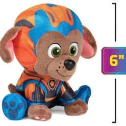 Spin Master - GUND PAW Patrol: The Mighty New Movie Zuma Stuffed Animal, para maiores de 1 ano, 6”