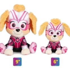 Spin Master - GUND PAW Patrol: The Mighty Movie Skye Stuffed Animal, brinquedo de pelúcia oficialmente licenciado para maiores de 1 ano, 9 ”