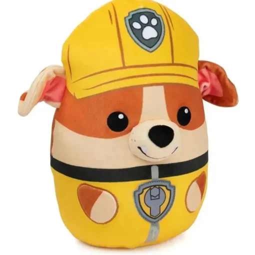 Spin Master - GUND PAW Patrol Rubble Squish Plush, Squishy Stuffed Animal para maiores de 1 ano, 12”