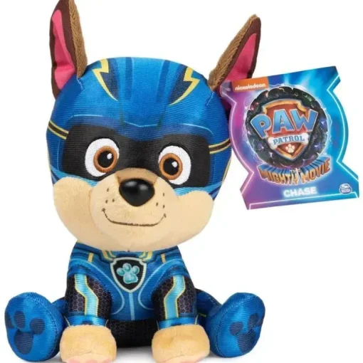 Spin Master - GUND PAW Patrol: The Mighty Movie Chase Stuffed Animal, para maiores de 1 ano, 6”