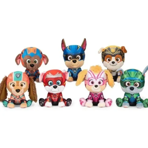 Spin Master - GUND PAW Patrol: The Mighty Movie Zuma Stuffed Animal, para maiores de 1 ano, 6”