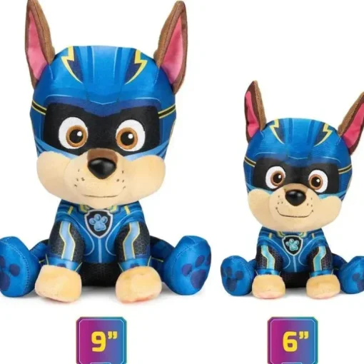 Spin Master - GUND PAW Patrol: The Mighty Movie Chase Stuffed Animal, para maiores de 1 ano, 6”