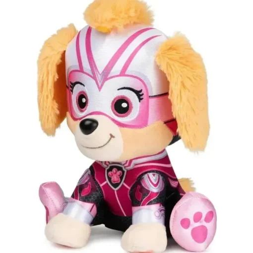 Spin Master - GUND PAW Patrol: The Mighty Movie Skye Stuffed Animal, brinquedo de pelúcia oficialmente licenciado para maiores de 1 ano, 9 ”
