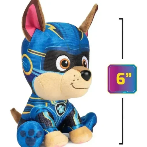 Spin Master - GUND PAW Patrol: The Mighty Movie Chase Stuffed Animal, para maiores de 1 ano, 6”