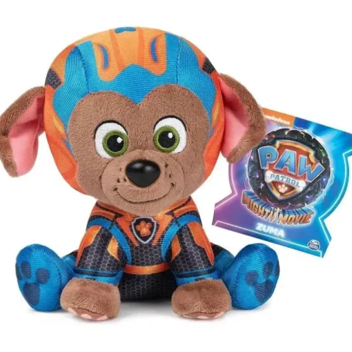 Spin Master - GUND PAW Patrol: The Mighty Movie Zuma Stuffed Animal, para maiores de 1 ano, 6”