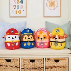 Spin Master - GUND PAW Patrol Marshall Squish Plush, Squishy Stuffed Animal para maiores de 1 ano, 12”