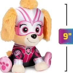 Spin Master - GUND PAW Patrol: The Mighty Movie Skye Stuffed Animal, brinquedo de pelúcia oficialmente licenciado para maiores de 1 ano, 9 ”