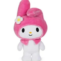 Spin Master - GUND Sanrio Hello Kitty My Melody Plush, Premium, maiores de 1 ano, 9,5”, rosa/branco