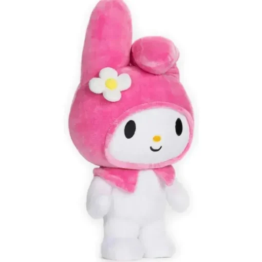 Spin Master - GUND Sanrio Hello Kitty My Melody Plush, Premium, maiores de 1 ano, 9,5”, rosa/branco