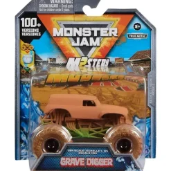 Spin Master - Monster Jam, Mystery Mudders, Monster Truck oficial fundido, Wash to Reveal, escala 1:64, estilos variam