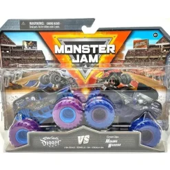 Spin Master - Monster Jam Son Uva Digger Vs. Mohawk Warrior Die-Cast Monster Trucks