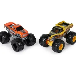 Spin Master - Monster Jam, Earth Shaker vs. Monster Trucks fundidos sob pressão da Bad Company, a partir de 3 anos
