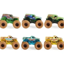 Spin Master - Monster Jam, Mystery Mudders, Monster Truck oficial fundido, Wash to Reveal, escala 1:64, estilos variam