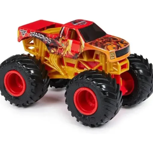 Spin Master - Monster Jam, Bakugan Dragonoid vs. Caminhões monstro fundidos sob pressão Bakugan Dragonoid, maiores de 3 anos