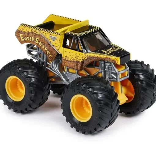 Spin Master - Monster Jam, Earth Shaker vs. Monster Trucks fundidos sob pressão da Bad Company, a partir de 3 anos