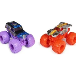 Spin Master - Monster Jam 2023 Diecast Truck 2-Pack Série 26, Max-D vs Son-uva Digger, maiores de 3 anos