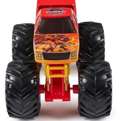 Spin Master - Monster Jam, Bakugan Dragonoid vs. Caminhões monstro fundidos sob pressão Bakugan Dragonoid, maiores de 3 anos