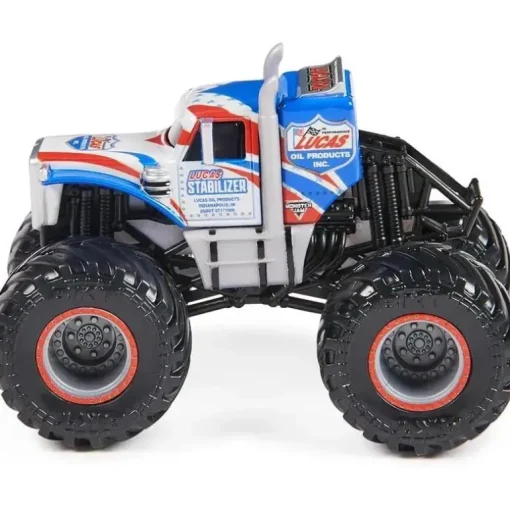 Spin Master - Monster Jam, Estabilizador Oficial Lucas vs. Monster Trucks Die-Cast Jester, maiores de 3 anos