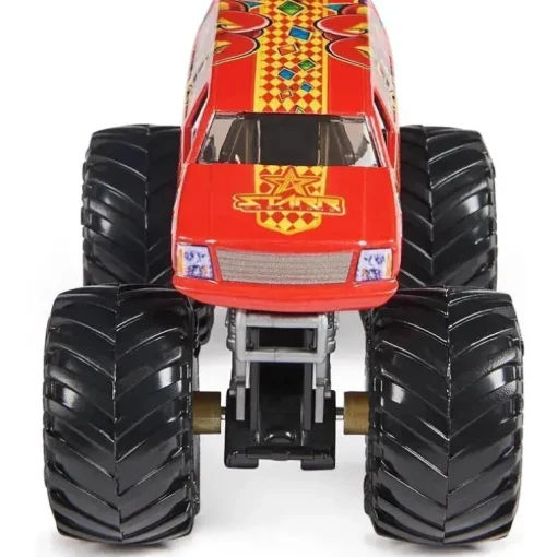 Spin Master - Monster Jam, Estabilizador Oficial Lucas vs. Monster Trucks Die-Cast Jester, maiores de 3 anos