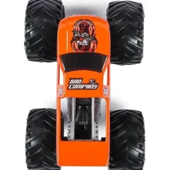 Spin Master - Monster Jam, Earth Shaker vs. Monster Trucks fundidos sob pressão da Bad Company, a partir de 3 anos