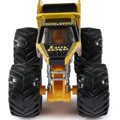 Spin Master - Monster Jam, Earth Shaker vs. Monster Trucks fundidos sob pressão da Bad Company, a partir de 3 anos