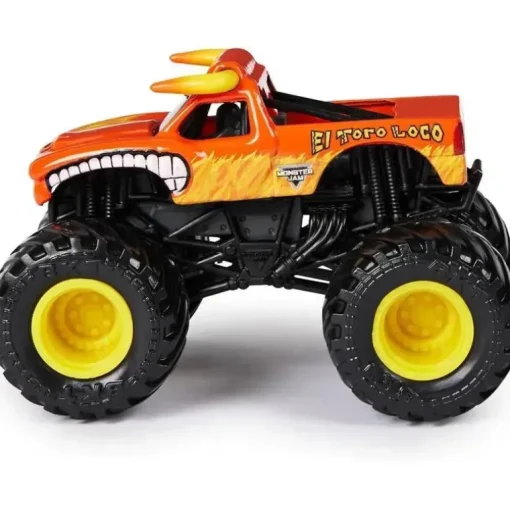 Spin Master - Monster Jam, oficial El Toro Loco vs. Monster Mutt Die-Cast Monster Trucks, maiores de 3 anos