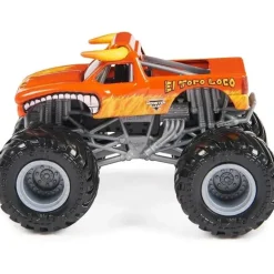 Spin Master - Monster Jam, oficial El Toro Loco vs. Caminhões monstro fundidos sob pressão Grave Digger, maiores de 3 anos