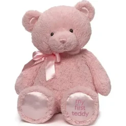 Spin Master - My 1st Teddy Plush Toy, Pink (18 polegadas)